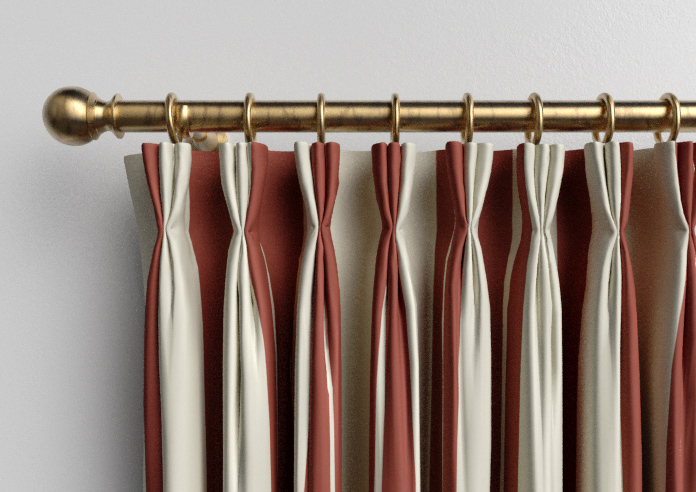 The British Stripe Co. Edward, Highlands No.2 - Made to Measure Curtains - Image 11